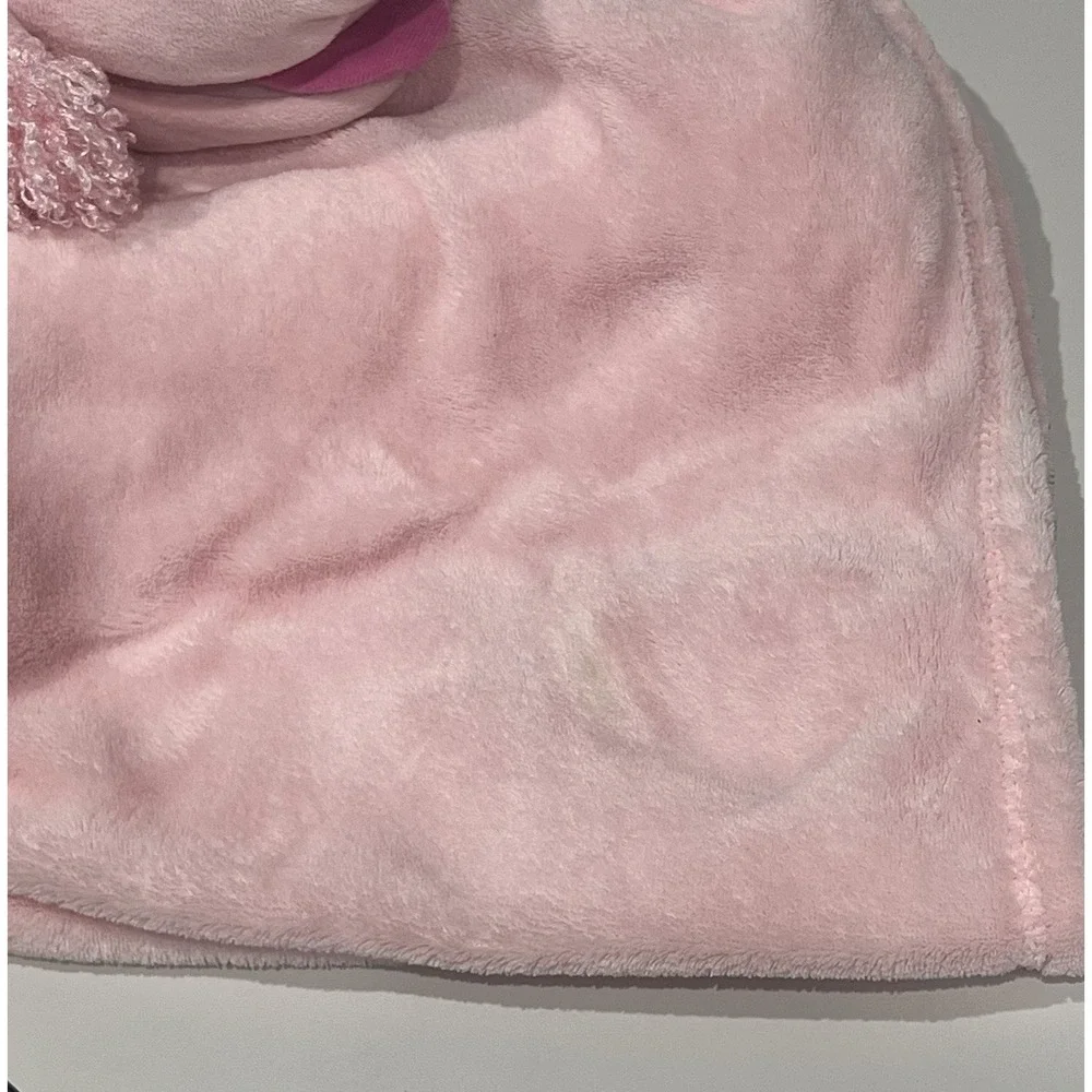 Pink 2012 Cuddleuppets Puppet Blanket Pink Dog 28